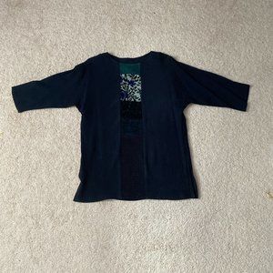 Professional Oyako ribbed-like blouse